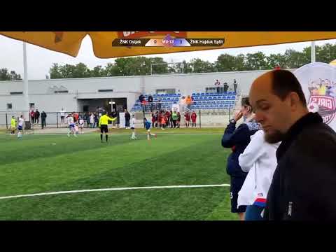 Girls Trophy U13 2022; Žnk Osijek - Žnk Hajduk Split 0-3