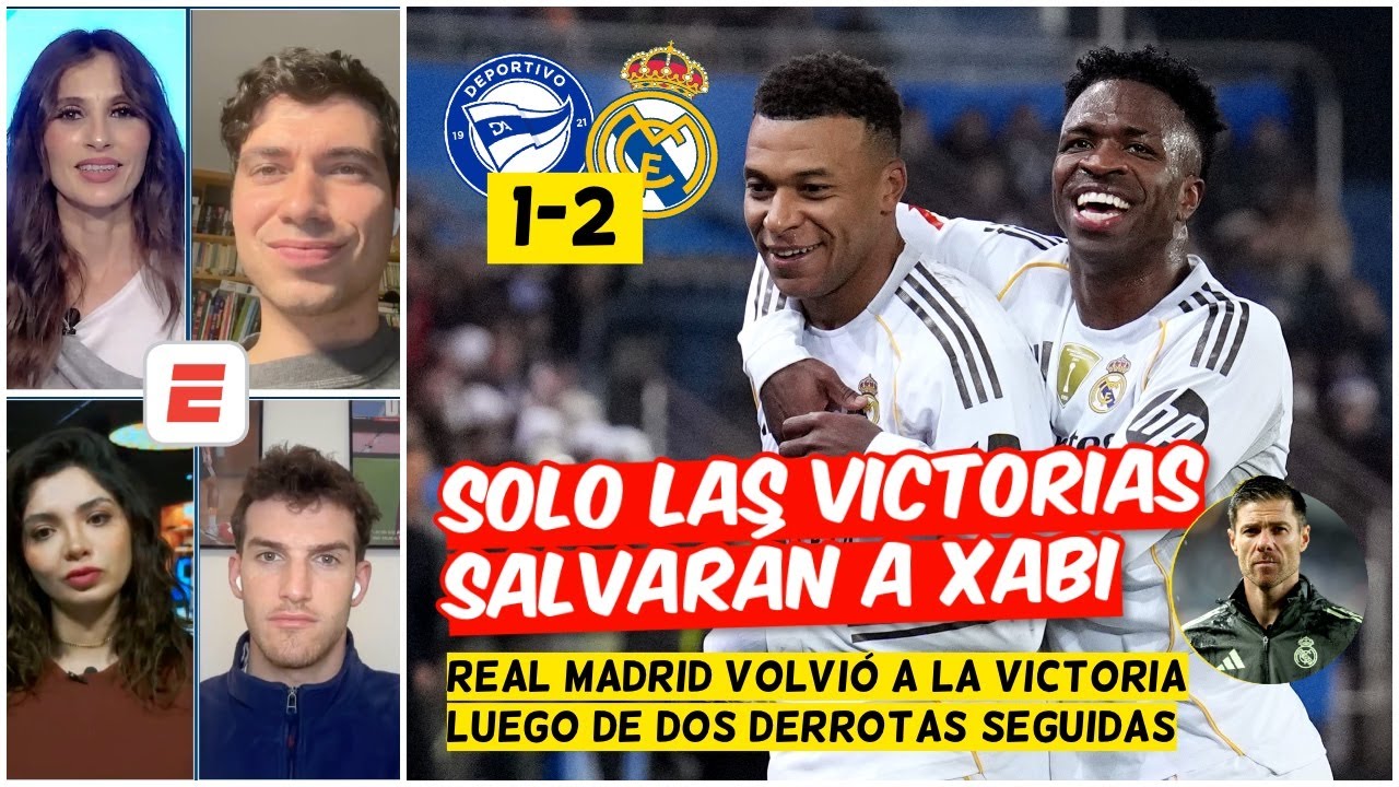 Xabi Alonso RESPIRA con VICTORIA del REAL MADRID vs Alavés. ¿Llegará a fin de año? | La Liga al Día