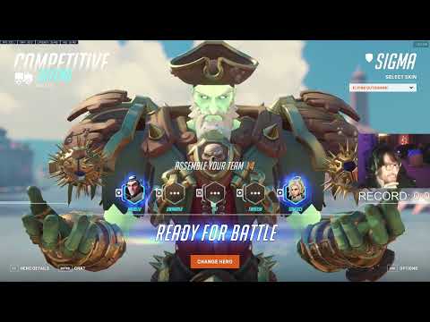 HARBLEU ZARYA HAMMOND AND SIGMA GAMEPLAY! [ OVERWATCH 2 TOP 500 SEASON 2 ]
