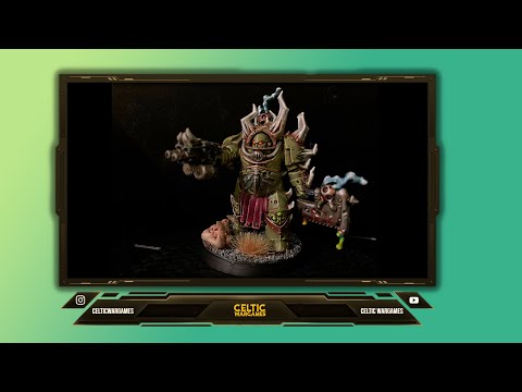How to paint Blightlord Terminators  Death Guard