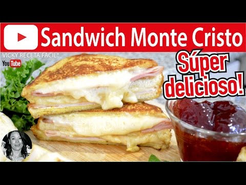 CÓMO HACER SANDWICH MONTE CRISTO | Vicky Receta Facil