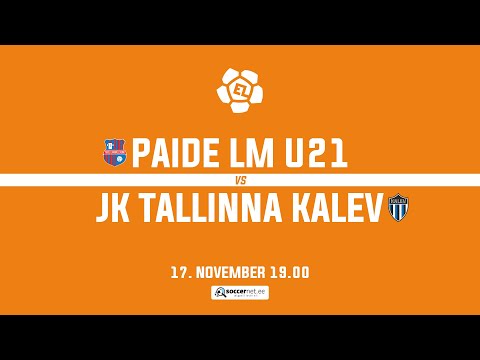 PAIDE LINNAMEESKOND U21 - JK TALLINNA KALEV, ESILIIGA 29. voor