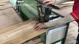 Máy khâu veneer, may veneer bằng chỉ
