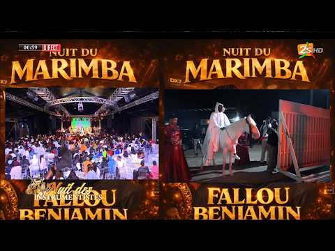 Phénoménal : Fallou Benjamin fait une entrée royale avec l'orchestre Ram Dan au Marimba !