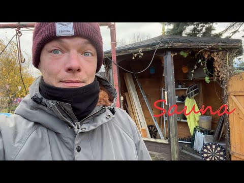 Sauna selber bauen? Das geht! Ich zeige dir wie ich vorgegangen bin... Teil 1