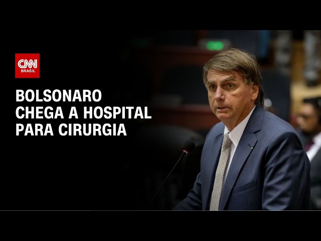 Bolsonaro é internado para cirurgia no ombro em hospital de Brasília | CNN NOVO DIA