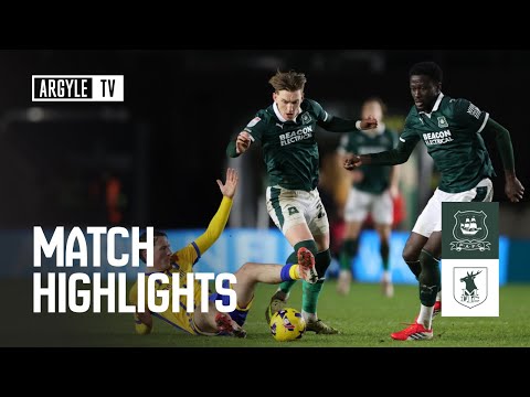 Match Highlights | Argyle v Mansfield Town