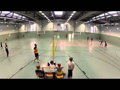 Faustball ODM F30 - VfK Berlin -   ESV Schwerin vom 15.02.2014