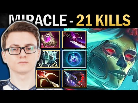 Muerta Dota Gameplay Miracle with 21 Kills and Silveredge