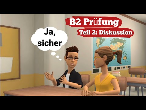 B2 oral exam German | Part 2: Discussion | learn German