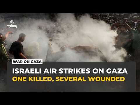 Israeli strikes kill one and wound several across Gaza