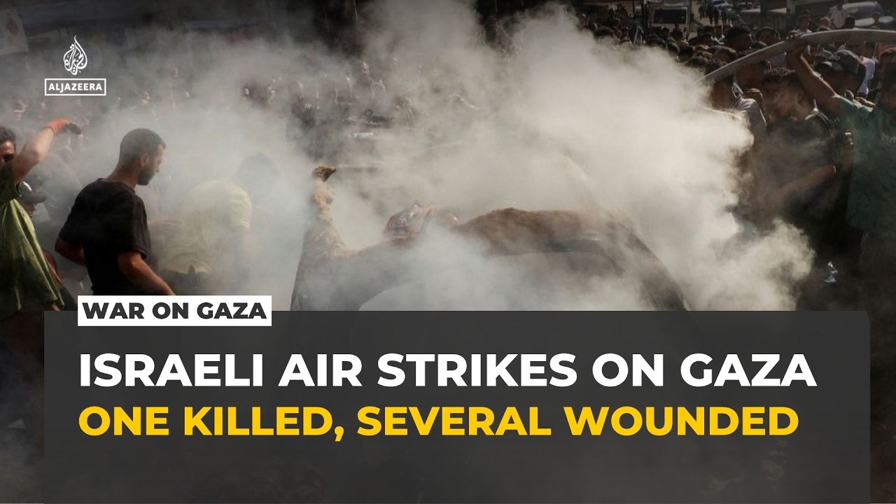 Israeli strikes kill one and wound several across Gaza