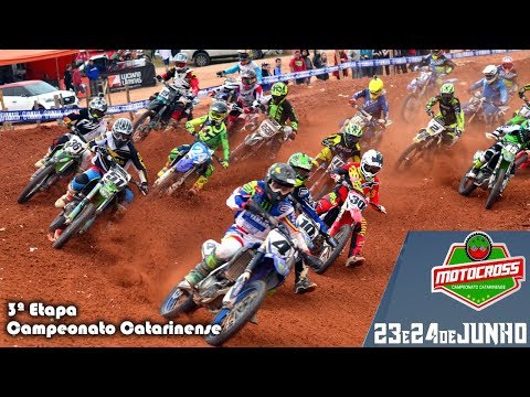3ª etapa Campeonato Catarinense de Motocross 2018 - São José SC