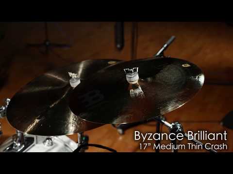Meinl Byzance Brilliant 17" Medium Thin Crash image 7