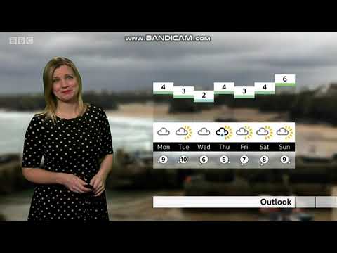 Emily Wood BBC ONE Spotlight weather January 3rd 2021 - 60 fps