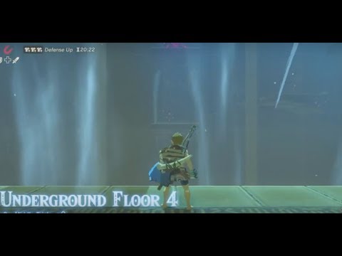 Breath of the Wild Trial of the Sword Middle Trials Floor 4 Gameplay Walkthrough