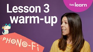 Lesson 3 Warm-Up: Reviewing letter sounds, including the '-ng' sound | Phono-Fi | TVO Learn