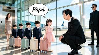 Se burlaban del CEO por ser estéril... ¡Entonces aparecieron 5 niños idénticos a él gritando: ¡Papá!