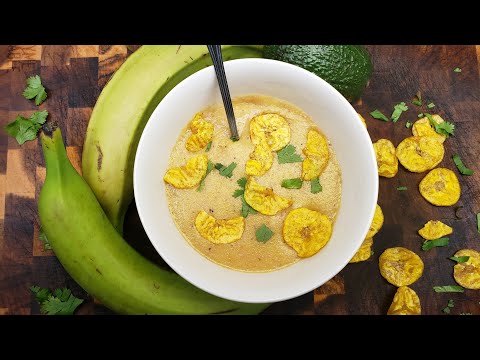 Sopa de Plátano Boricua