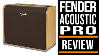 Video thumbnail for Fender Acoustic Pro Amp | Review by Guitar Interactive Magazine