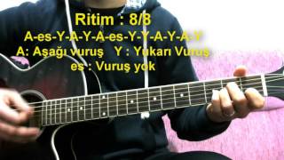 Gitar Dersi - İstemem Söz Sevmeni (Ferman Akgül) (İlelebet Aşk)