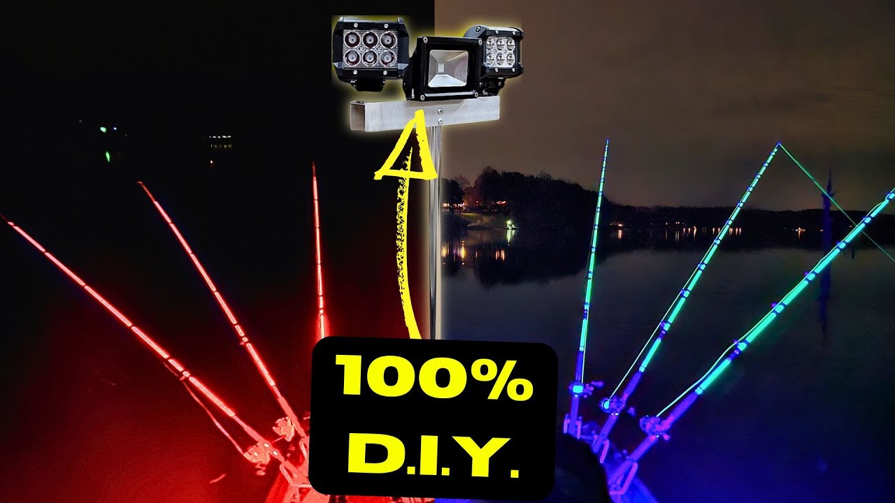 The Ultimate Budget Night Fishing Light (DIY UV/Red Combo)