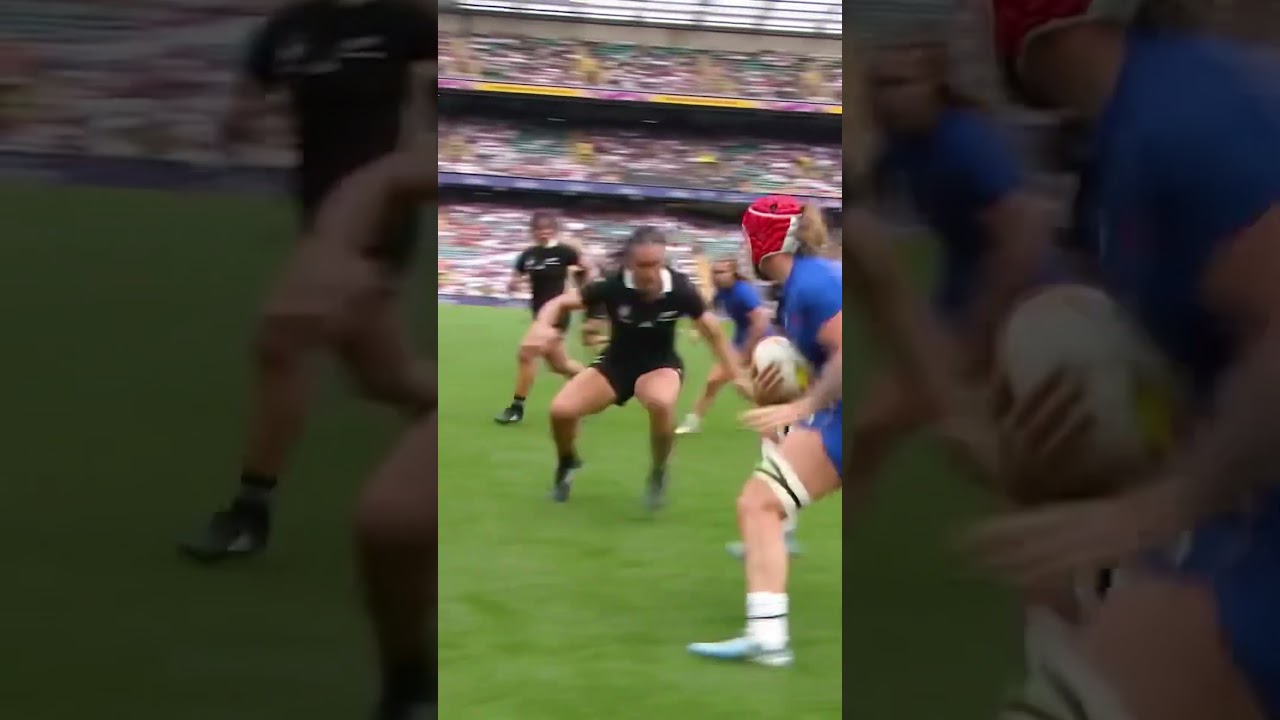 Portia Woodman 🐐 The Most Dominant Woman Rugby Has Ever Seen #PortiaWoodman #Rugby #WomensRugby #