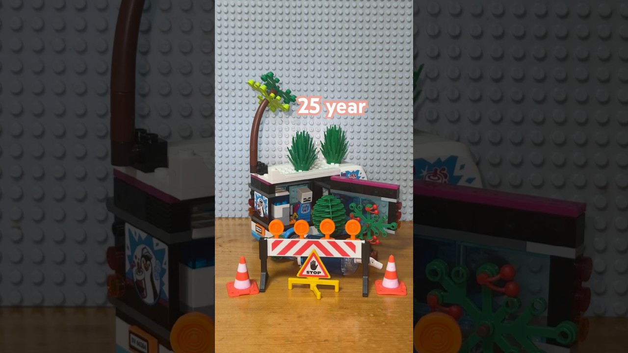 Abandoned LEGO Penguin Slushy Van #lego #shorts