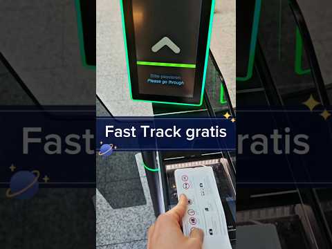 Airport Fast Track, free and fast through security. Not always, but more and more often 😜