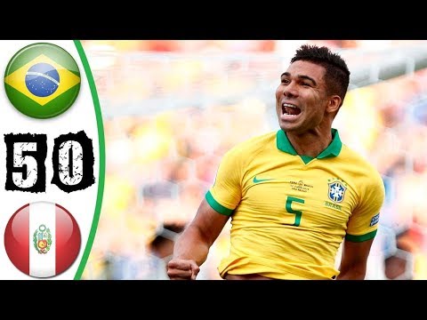 Peru vs Brazil 0-5  All Goals & Highlights 22/06/2019