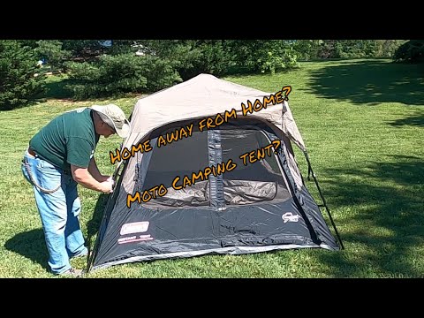 Unboxing and initial impression of Coleman 4-person instant cabin tent