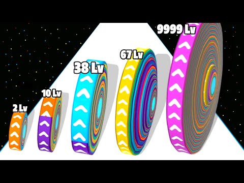 PEEL RUNNER 3D - Level Up Layer (FLEXY Runner) Layer Runner Gameplay