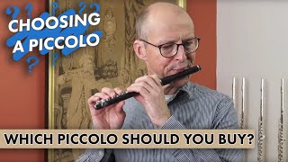 Video thumbnail for Which Piccolo Should You Buy? Stewart McIlwham, Principal Piccolo, London Philharmonic Orchestra by Just Flutes