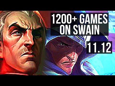 SWAIN vs TALON (MID) | 7/1/10, 1200+ games, 1.0M mastery | BR Diamond | v11.12
