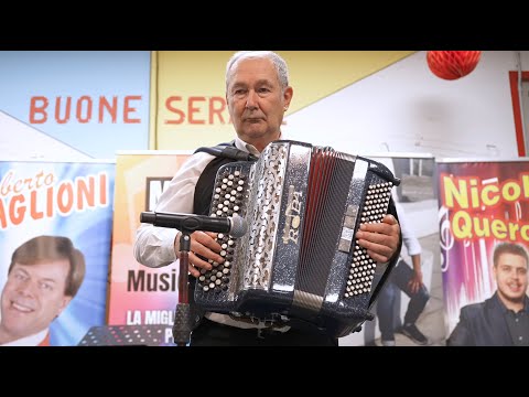 FISARMONICA | "LA SPINTA" (Mazurca) Tiziano Ghinazzi @Musicainballo