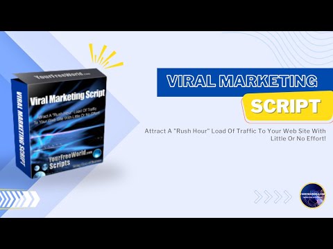 Viral Marketing Script with Free Installation video demo