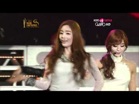 120119 Secret - Starlight Moonlight + Love Is Move [Live - KBSJoy The 21st Seoul Music Awards]