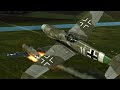 Bf 109 G-14 Solo flight on Combat Box. IL-2: Great Battles in 4k.
