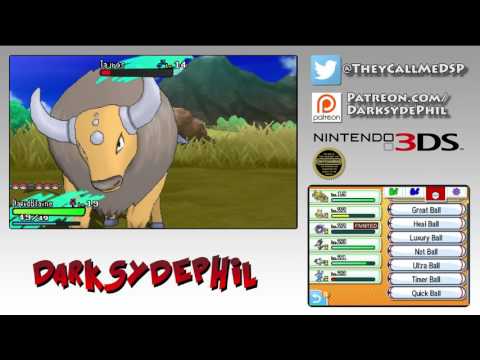 Pokemon Moon playthrough pt27 - Tough Tauros Fight!/Team Battles
