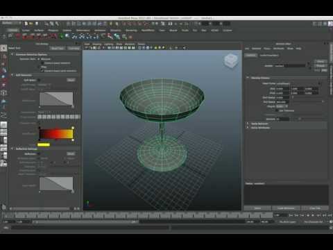 Maya 2012_Tutorial EP Curvetool_Basic in deutsch Kap 1