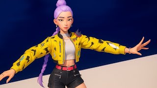 KPop Demon Hunters Animation | Rumi Dance OIIA CAT - 3D Animasi