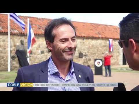 Entrevistas Canal 2 HD San Carlos (10.III.2026, Plaza de Armas del Cuartel de Dragones de Maldonado)