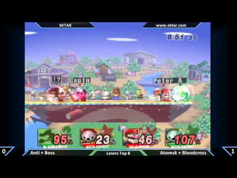 SKTAR - Anti + Boss vs Atomsk + Bloodcross - Losers Top 8