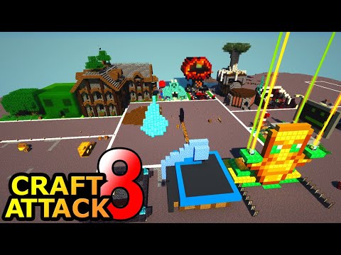 ALLE SHOPS gezeigt! Tour durch Shopping District! Wer verkauft was? - Minecraft Craft Attack 8 #39