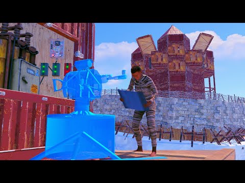 i built an unraidable iceberg base