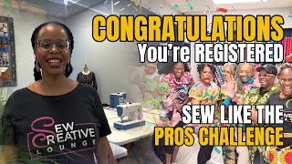 Sew Like the Pros VIP Ticket