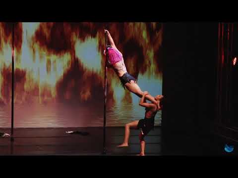 POLE ART ITALY 2020 DULCE MARIA GONZALEZ & CRISTA JENNYFER REYNOSO DOUBLE ADVANCED WINNERS