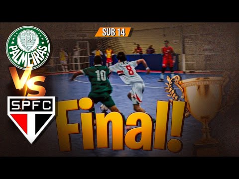 CLÁSSICO NA FINAL SUB 14 - PALMEIRAS x SÃO PAULO