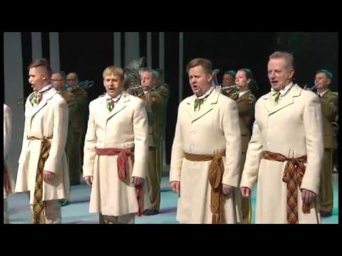 Palinko liepa šalia kelio ir Augo girioj ąžuolėlis / Ansamblis Lietuva ir Kariuomenės orkestras