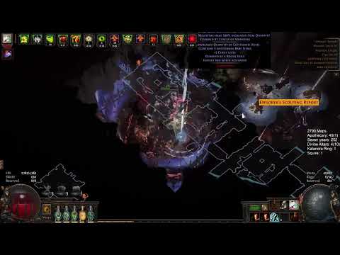Min-Max MF Tornado shot - 88% quant/365% rarity - Map Showcase - 3.22 PoE